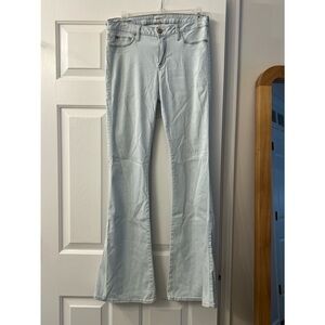 Hudson Mia Five Pocket Flare Light Wash Jeans